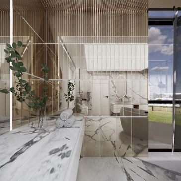 MM Office — Bathroom interior