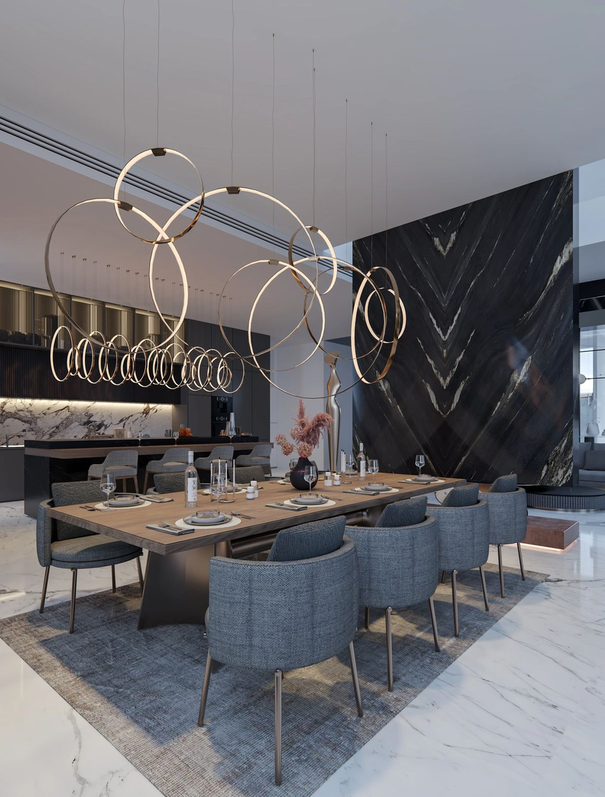 VR Residence — Dining room